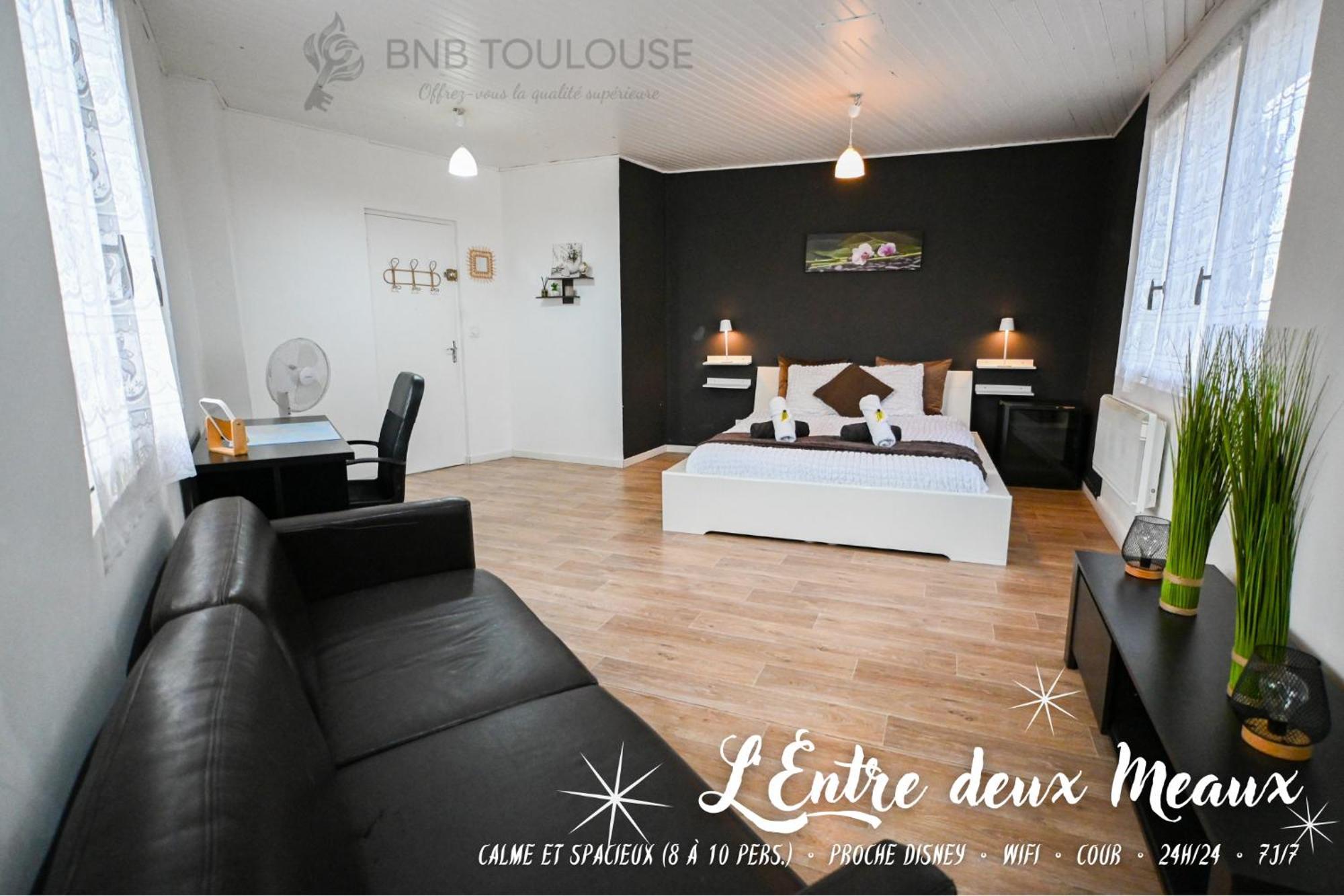 Pause Entre Deux Meaux ► Proche Disneyland Paris ► Wifi ► Netflix ► 24/24H Penchard Dış mekan fotoğraf